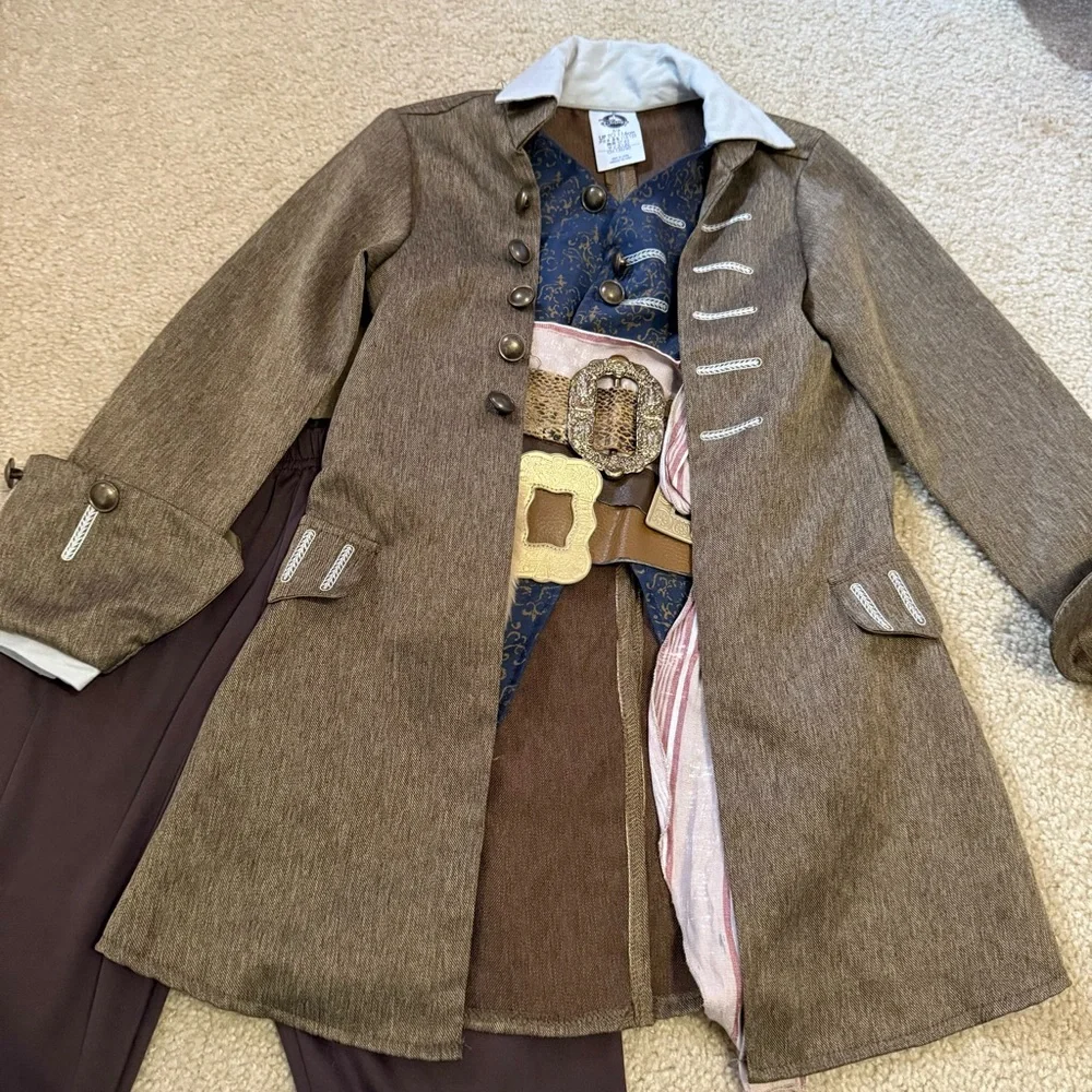 Disney Premium Jack Sparrow Pirate Costume - Picture 3 of 7